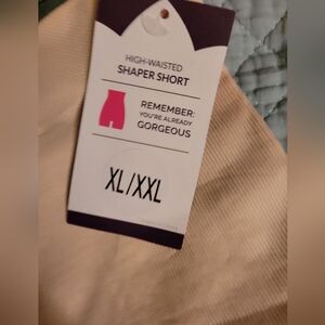 NWT Shapermint Beige High Waisted Boyshort Shaper XL